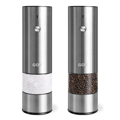 Stainless Steel Regular | Electric Salt and Pepper Shakers