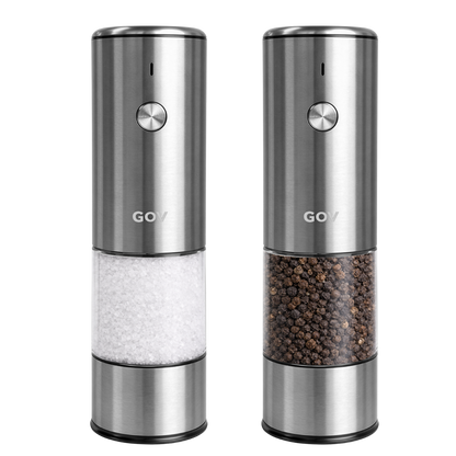 RVS Deluxe | Salz und Pfeffermühlen Elektrisch 2er Set 
