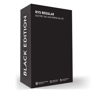 Elektrischer Salz- und Pfefferstreuer aus Edelstahl | Ohne Logo